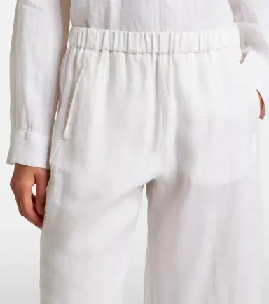 Velvet Stephanie linen wide-leg pants | Thumbnail 3 Velvet Stephanie linen wide-leg pants | Thumbnail 3