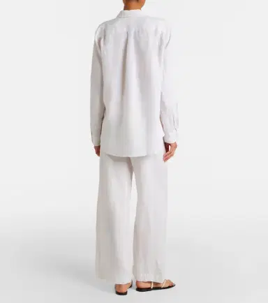 Velvet Stephanie linen wide-leg pants | Thumbnail 5 Velvet Stephanie linen wide-leg pants | Thumbnail 5