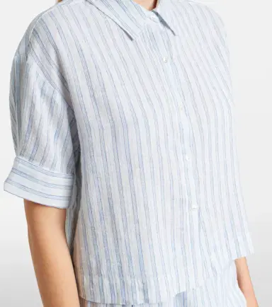Velvet Greya striped cotton and linen shirt | Thumbnail 5 Velvet Greya striped cotton and linen shirt | Thumbnail 5