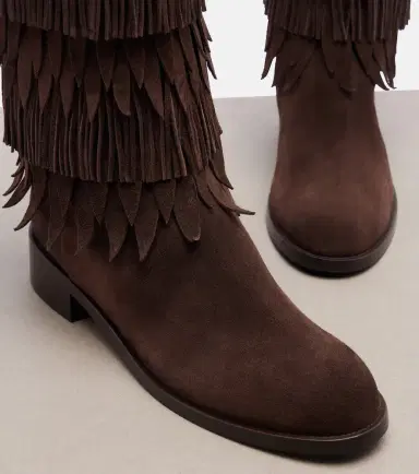 Aquazzura Maverick fringed suede mid-calf boots | Thumbnail 4 Aquazzura Maverick fringed suede mid-calf boots | Thumbnail 4