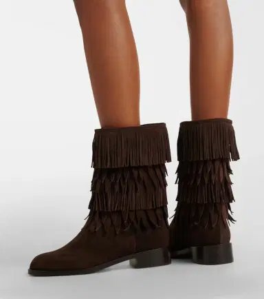 Aquazzura Maverick fringed suede mid-calf boots | Thumbnail 6 Aquazzura Maverick fringed suede mid-calf boots | Thumbnail 6