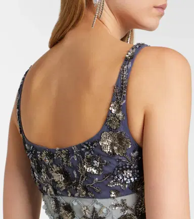 La Fuori Là Fuori Nyx Bloom Aurora embellished cocktail dress | Thumbnail 4 La Fuori Là Fuori Nyx Bloom Aurora embellished cocktail dress | Thumbnail 4