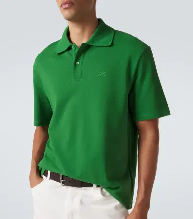 Loewe Logo embroidered cotton polo shirt | Thumbnail 3 Loewe Logo embroidered cotton polo shirt | Thumbnail 3
