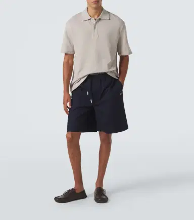 Loewe Double L cotton piqué polo shirt | Thumbnail 4 Loewe Double L cotton piqué polo shirt | Thumbnail 4