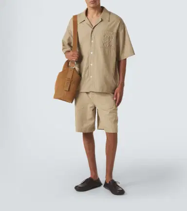 Loewe Cotton Bermuda shorts | Thumbnail 2 Loewe Cotton Bermuda shorts | Thumbnail 2