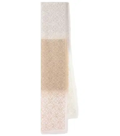 Loewe Anagram wool, silk and cashmere scarf | Thumbnail 1 Loewe Anagram wool, silk and cashmere scarf | Thumbnail 1