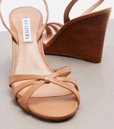 Aquazzura Tati leather wedge sandals | Thumbnail 4 Aquazzura Tati leather wedge sandals | Thumbnail 4