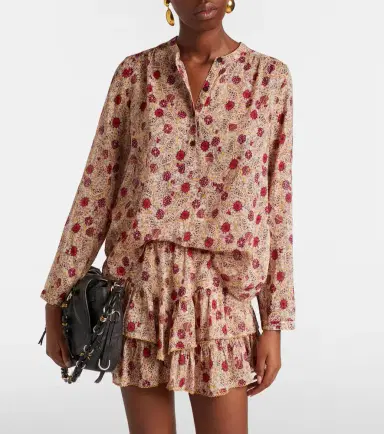 Marant Étoile Maria printed cotton shirt | Thumbnail 4 Marant Étoile Maria printed cotton shirt | Thumbnail 4