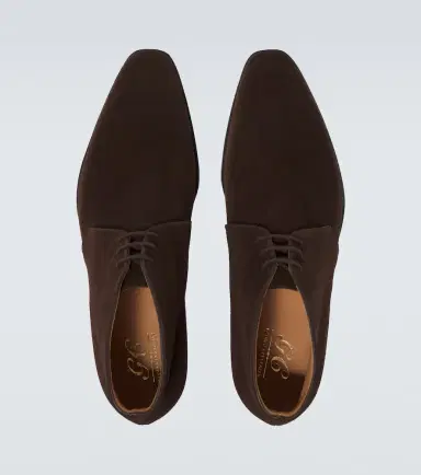 George Cleverley Nathan suede ankle boots | Thumbnail 3 George Cleverley Nathan suede ankle boots | Thumbnail 3