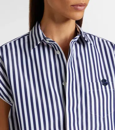 Sacai Striped poplin shirt | Thumbnail 3 Sacai Striped poplin shirt | Thumbnail 3