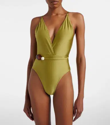 Adriana Degreas Belted embellished swimsuit | Thumbnail 4 Adriana Degreas Belted embellished swimsuit | Thumbnail 4