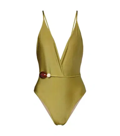 Adriana Degreas Belted embellished swimsuit | Thumbnail 1 Adriana Degreas Belted embellished swimsuit | Thumbnail 1