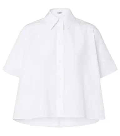 Loewe Double L cotton poplin shirt | Thumbnail 1 Loewe Double L cotton poplin shirt | Thumbnail 1