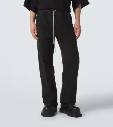 Rick Owens Dietrich cotton wide-leg pants | Thumbnail 3 Rick Owens Dietrich cotton wide-leg pants | Thumbnail 3