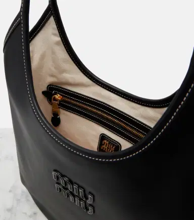 Miu Miu Ivy leather shopper | Thumbnail 2 Miu Miu Ivy leather shopper | Thumbnail 2