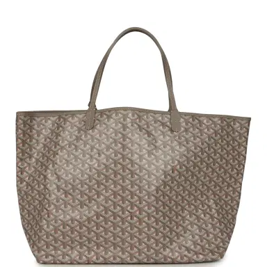 goyard Goyard Goyardine Canvas Greige and Pink Saint Louis GM Tote Bag Palladium Hardware | Thumbnail 4 goyard Goyard Goyardine Canvas Greige and Pink Saint Louis GM Tote Bag Palladium Hardware | Thumbnail 4