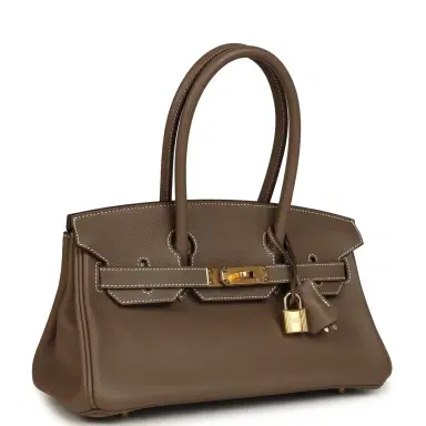 HERMÈS Hermes Shoulder Birkin Light 29 Etoupe Evercolor Gold Hardware | Thumbnail 2 HERMÈS Hermes Shoulder Birkin Light 29 Etoupe Evercolor Gold Hardware | Thumbnail 2