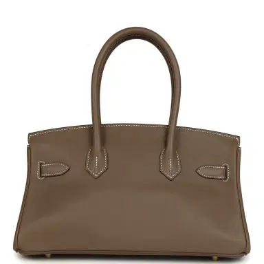 HERMÈS Hermes Shoulder Birkin Light 29 Etoupe Evercolor Gold Hardware | Thumbnail 4 HERMÈS Hermes Shoulder Birkin Light 29 Etoupe Evercolor Gold Hardware | Thumbnail 4