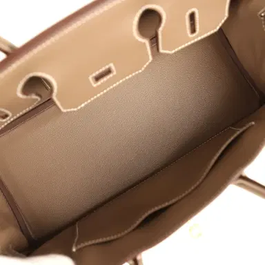 HERMÈS Hermes Shoulder Birkin Light 29 Etoupe Evercolor Gold Hardware | Thumbnail 8 HERMÈS Hermes Shoulder Birkin Light 29 Etoupe Evercolor Gold Hardware | Thumbnail 8