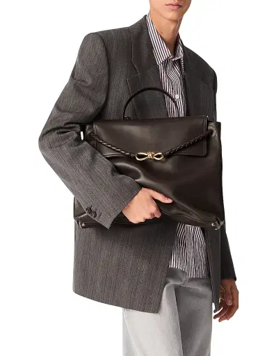 Bottega Veneta Women's Ciao Ciao Leather Top Handle Bag - Fondant | Thumbnail 3 Bottega Veneta Women's Ciao Ciao Leather Top Handle Bag - Fondant | Thumbnail 3