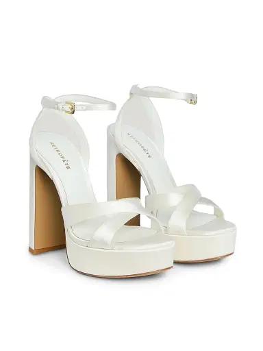 Retrofête Women's Melodia 130MM Leather Platform Sandals | Thumbnail 2 Retrofête Women's Melodia 130MM Leather Platform Sandals | Thumbnail 2
