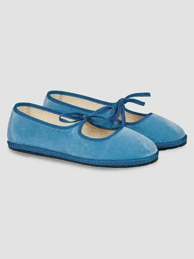Vibi Venezia Women's Timeless Brigitte Velvet Mary Janes - Murano | Thumbnail 2 Vibi Venezia Women's Timeless Brigitte Velvet Mary Janes - Murano | Thumbnail 2