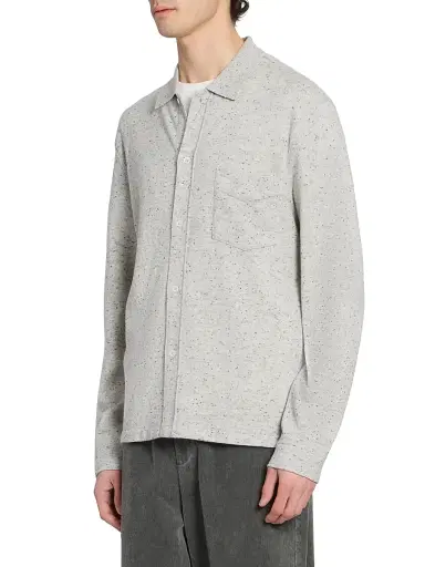 OFFICINE GÉNÉRALE Men's Gareth Wool-Cashmere Cardigan | Thumbnail 4 OFFICINE GÉNÉRALE Men's Gareth Wool-Cashmere Cardigan | Thumbnail 4