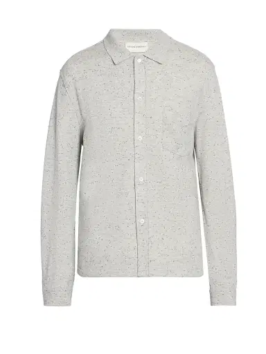 OFFICINE GÉNÉRALE Men's Gareth Wool-Cashmere Cardigan | Thumbnail 1 OFFICINE GÉNÉRALE Men's Gareth Wool-Cashmere Cardigan | Thumbnail 1