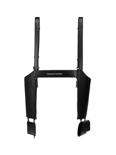 Christian Louboutin Men's Tactical Leather Harness Bag | Thumbnail 1 Christian Louboutin Men's Tactical Leather Harness Bag | Thumbnail 1