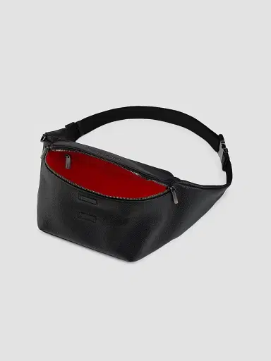 Christian Louboutin Men's Nostalgic Leather Belt Bag | Thumbnail 3 Christian Louboutin Men's Nostalgic Leather Belt Bag | Thumbnail 3