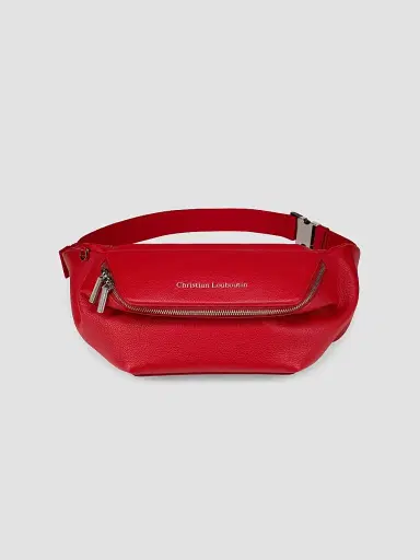 Christian Louboutin Men's Nostalgic Leather Belt Bag | Thumbnail 4 Christian Louboutin Men's Nostalgic Leather Belt Bag | Thumbnail 4