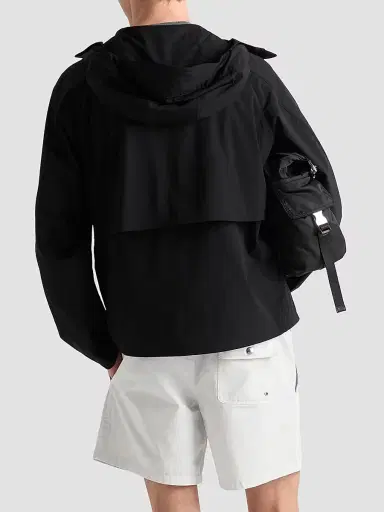 Prada Men's Re-Nylon Jacket - Black | Thumbnail 3 Prada Men's Re-Nylon Jacket - Black | Thumbnail 3