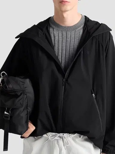 Prada Men's Re-Nylon Jacket - Black | Thumbnail 5 Prada Men's Re-Nylon Jacket - Black | Thumbnail 5