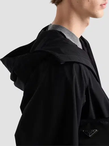 Prada Men's Re-Nylon Jacket - Black | Thumbnail 6 Prada Men's Re-Nylon Jacket - Black | Thumbnail 6