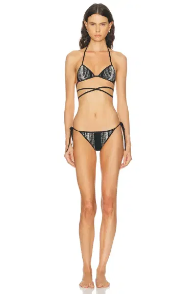 Missoni Triangle Tie Bikini Set | Thumbnail 1 Missoni Triangle Tie Bikini Set | Thumbnail 1