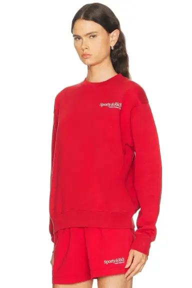 Sporty & Rich Modern Crewneck Sweatshirt | Thumbnail 3 Sporty & Rich Modern Crewneck Sweatshirt | Thumbnail 3