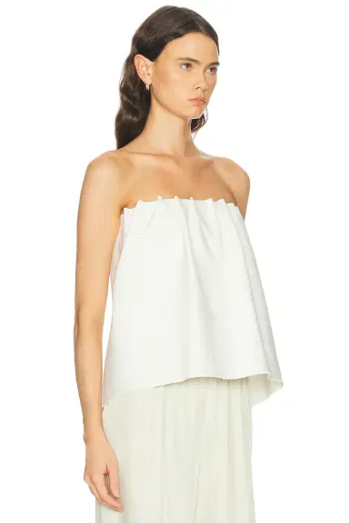 House of Dagmar Rouched Tube Top | Thumbnail 2 House of Dagmar Rouched Tube Top | Thumbnail 2