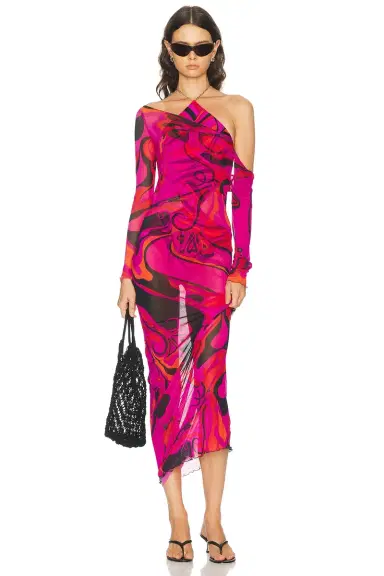Pucci Lycra One Piece Costume Swimsuit | Thumbnail 4 Pucci Lycra One Piece Costume Swimsuit | Thumbnail 4