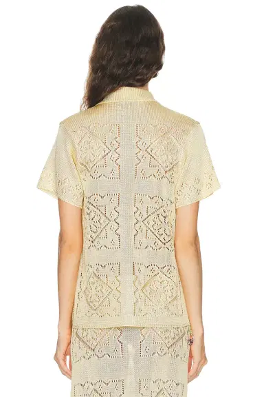 Calle Del Mar Handkerchief Short Sleeve Shirt | Thumbnail 4 Calle Del Mar Handkerchief Short Sleeve Shirt | Thumbnail 4