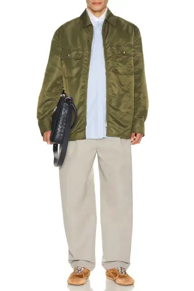 Bottega Veneta Classic Fine Stripe Poplin Shirt | Thumbnail 3 Bottega Veneta Classic Fine Stripe Poplin Shirt | Thumbnail 3