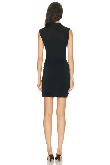 Helmut Lang Knot Mini Dress | Thumbnail 4 Helmut Lang Knot Mini Dress | Thumbnail 4