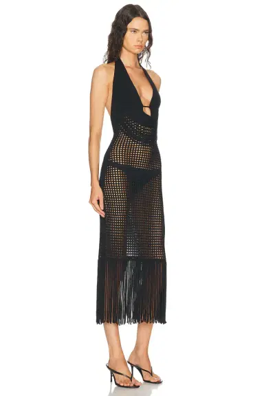 HAELO Double Two-toned Fringe Dress | Thumbnail 2 HAELO Double Two-toned Fringe Dress | Thumbnail 2