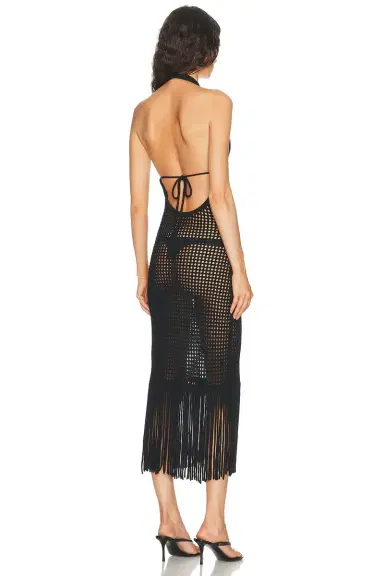HAELO Double Two-toned Fringe Dress | Thumbnail 3 HAELO Double Two-toned Fringe Dress | Thumbnail 3
