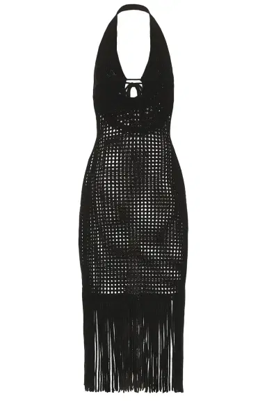 HAELO Double Two-toned Fringe Dress | Thumbnail 4 HAELO Double Two-toned Fringe Dress | Thumbnail 4