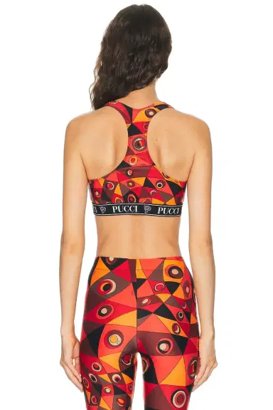 PUCCI Lycra Sports Bra | Thumbnail 3 PUCCI Lycra Sports Bra | Thumbnail 3