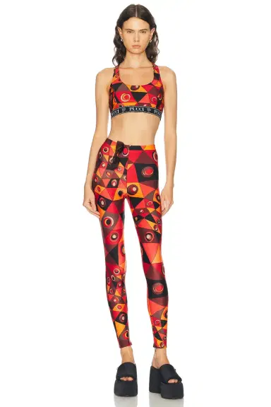 PUCCI Lycra Sports Bra | Thumbnail 4 PUCCI Lycra Sports Bra | Thumbnail 4
