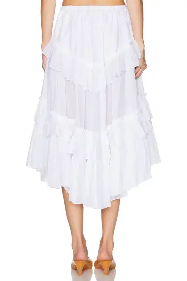 Chloé Tiered Maxi Skirt | Thumbnail 4 Chloé Tiered Maxi Skirt | Thumbnail 4