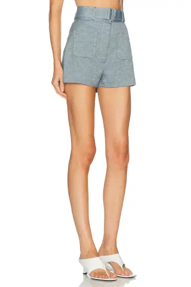 Matthew Bruch Belted Pocket Short | Thumbnail 2 Matthew Bruch Belted Pocket Short | Thumbnail 2
