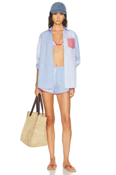 Solid & Striped The Avril Button Down Shirt | Thumbnail 6 Solid & Striped The Avril Button Down Shirt | Thumbnail 6