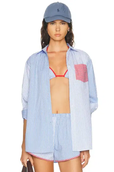 Solid & Striped The Avril Button Down Shirt | Thumbnail 1 Solid & Striped The Avril Button Down Shirt | Thumbnail 1